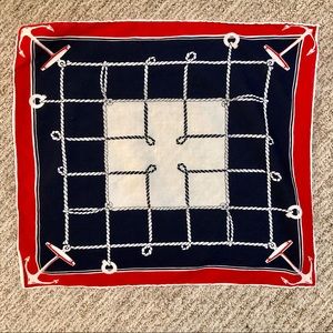 J.Crew Nautical Print Scarf